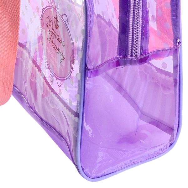 ボストン型ビーチバッグ（ドット）