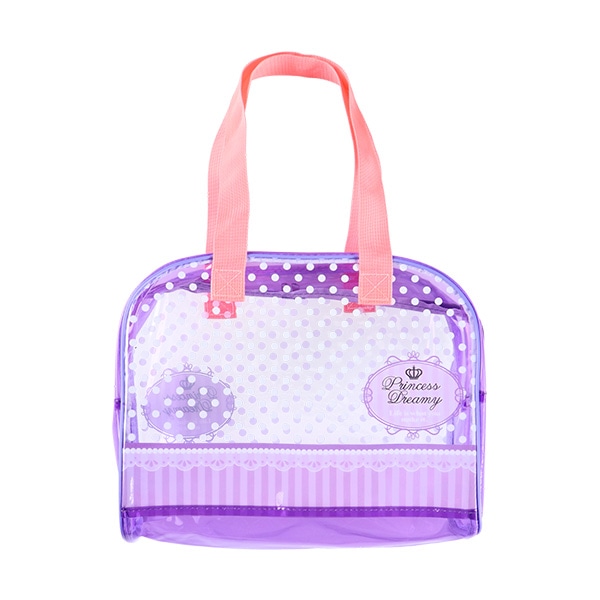 ボストン型ビーチバッグ（ドット）