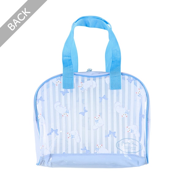 ボストン型ビーチバッグ（ねこ）