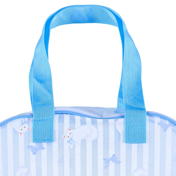 ボストン型ビーチバッグ（ねこ）