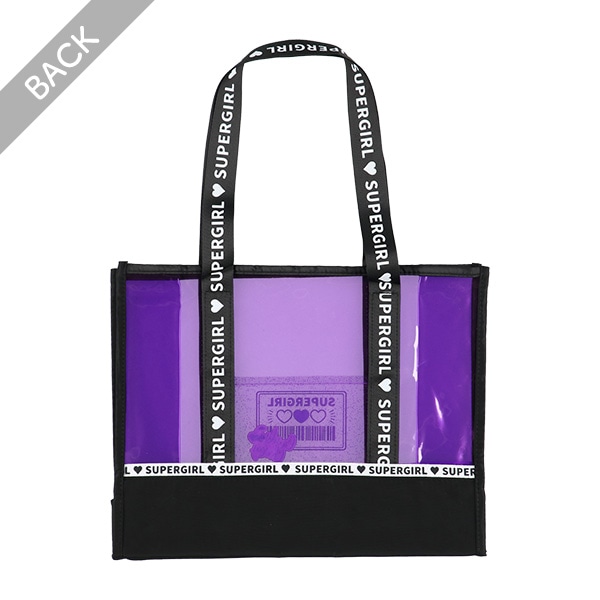 角型ビーチバッグ（ハート）