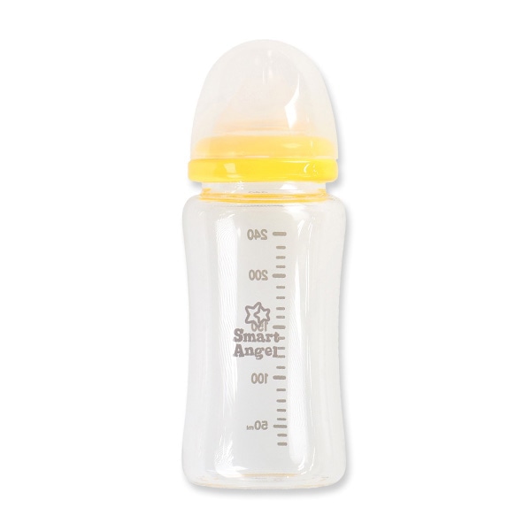 広口ガラス哺乳びん240ml