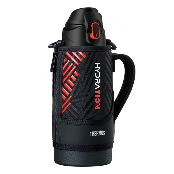 サーモス）真空断熱スポーツボトル 800ml（ブラックオレンジ）