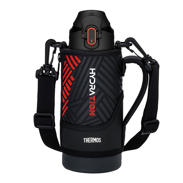 サーモス）真空断熱スポーツボトル 800ml（ブラックオレンジ）