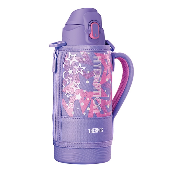 サーモス）真空断熱スポーツボトル 800ml（パープルピンク）