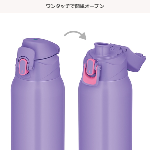 サーモス）真空断熱スポーツボトル 800ml（パープルピンク）