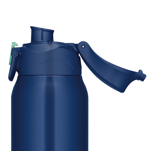 サーモス）真空断熱スポーツボトル 1L（ネイビーミント）