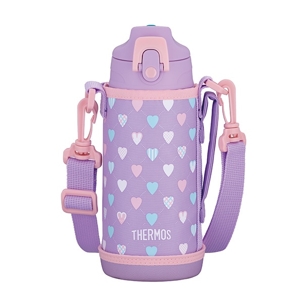 サーモス）真空断熱2WAYボトル 600ml（パープルピンク）