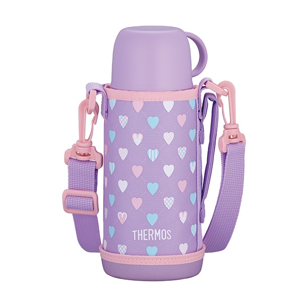 サーモス）真空断熱2WAYボトル 600ml（パープルピンク）
