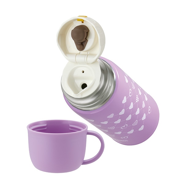 サーモス）真空断熱2WAYボトル 600ml（パープルピンク）