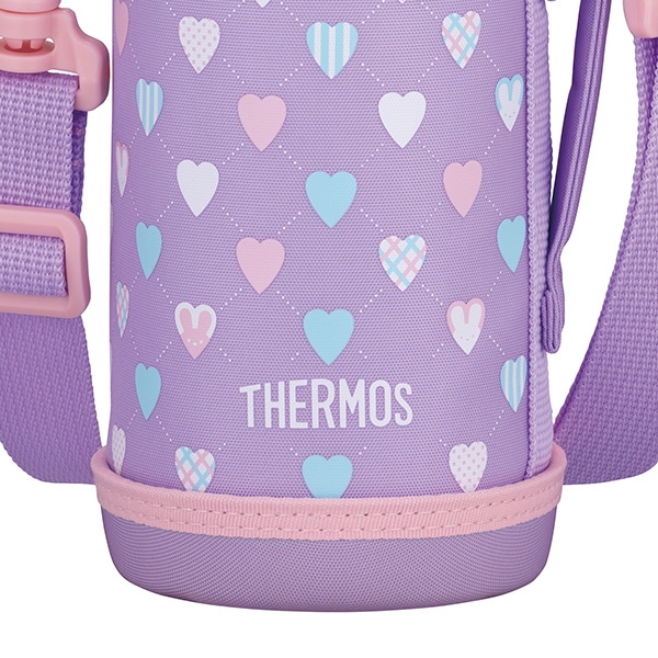 サーモス）真空断熱2WAYボトル 600ml（パープルピンク）