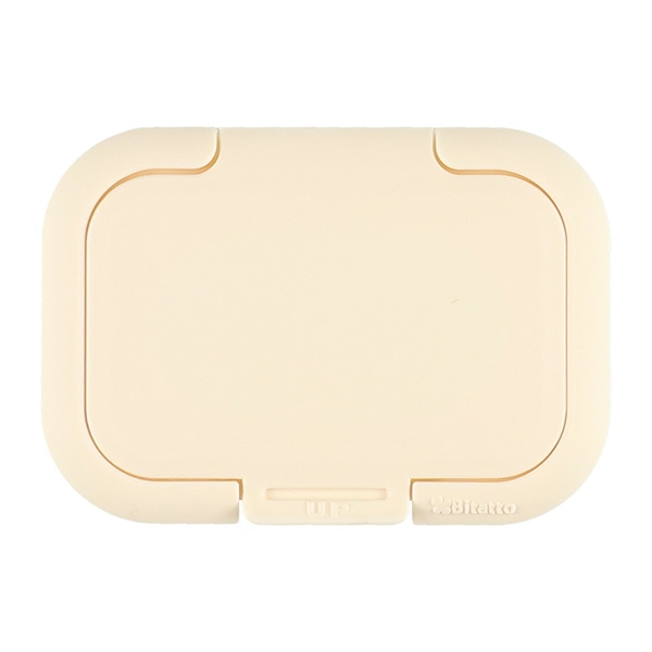 Bitatto）ウェットシートのフタ ミニサイズ（ライトベージュ）
