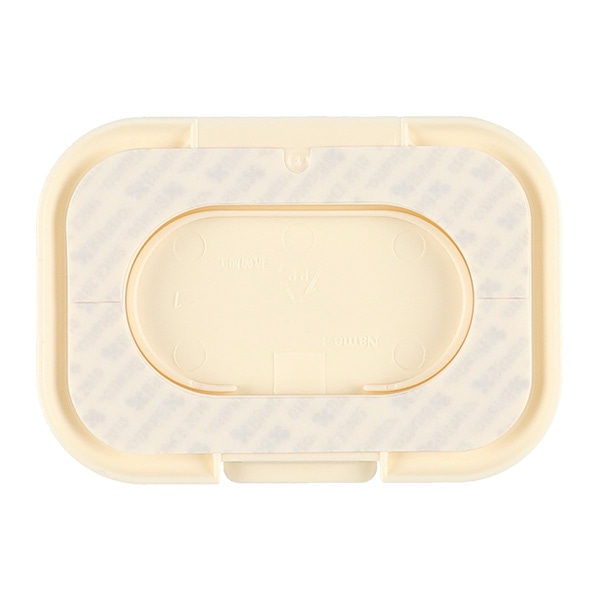 Bitatto）ウェットシートのフタ ミニサイズ（ライトベージュ）