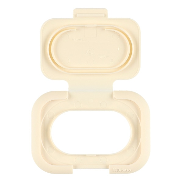 Bitatto）ウェットシートのフタ ミニサイズ（ライトベージュ）