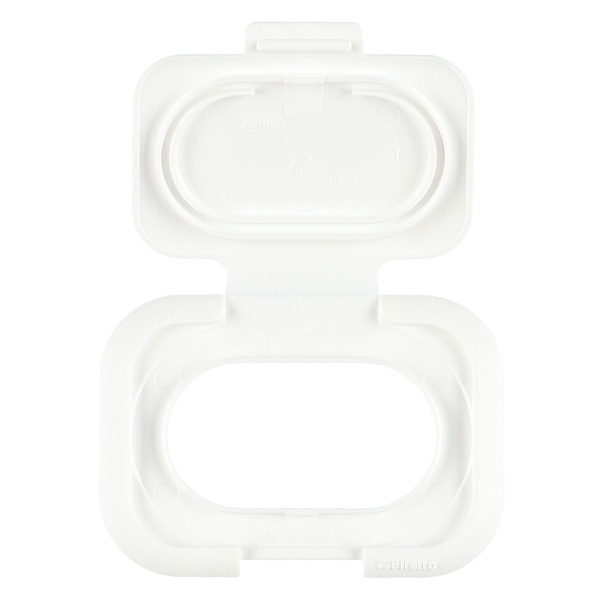 Bitatto）ウェットシートのフタ ミニサイズ ゲンガードット柄（モンポケ）