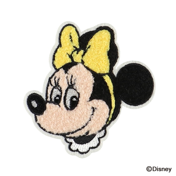 サガラ刺繍ワッペン（レトロミニーマウス）