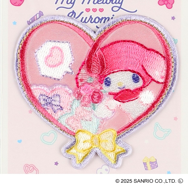 2WAYワッペン ハートリボン（マイメロディ）