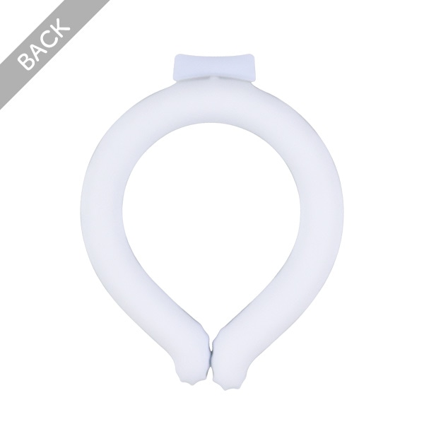 クールネックリング S（モノクロフラワー）