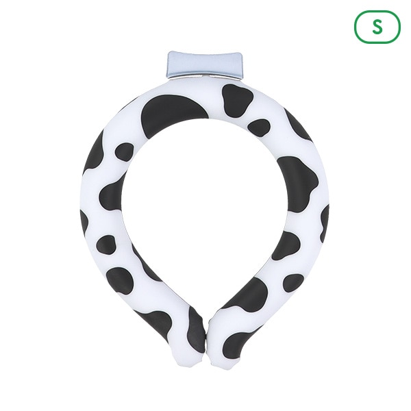 クールネックリング S（うし柄）