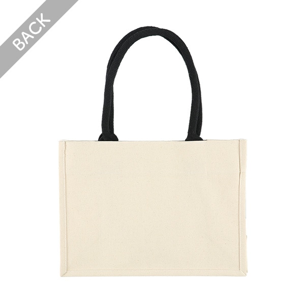 イニシャル帆布トートバッグ（A4）M（ハローキティ）