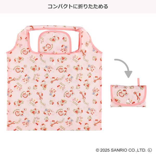 ロールエコバッグ（ハローキティ）