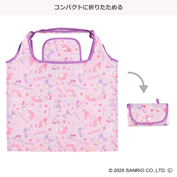 ロールエコバッグ（マイメロディ・クロミ）