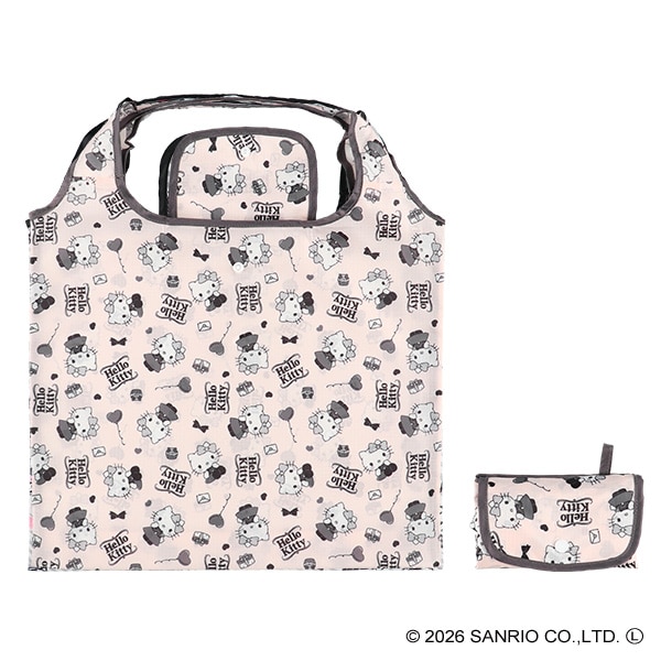 ロールエコバッグ モノトーン（ハローキティ）