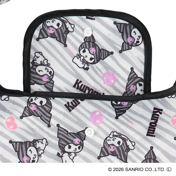 ロールエコバッグ ゼブラ（クロミ）