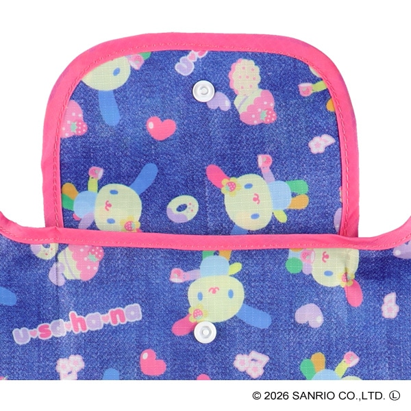 ロールエコバッグ（ウサハナ）