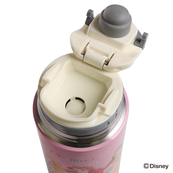 2WAYステンレスボトル ポーチ付き 600ml（ディズニープリンセス）