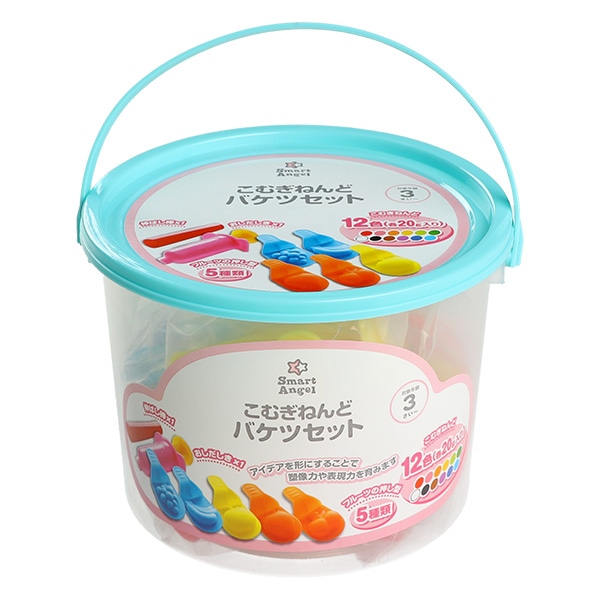 こむぎねんどバケツセット