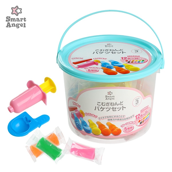 こむぎねんどバケツセット