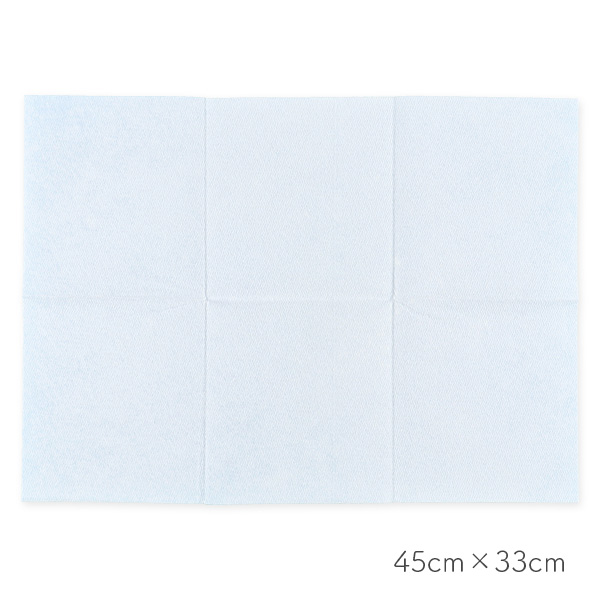 使い捨ておむつ替えシート ミニサイズ（吸水タイプ・10枚入り）45×33cm