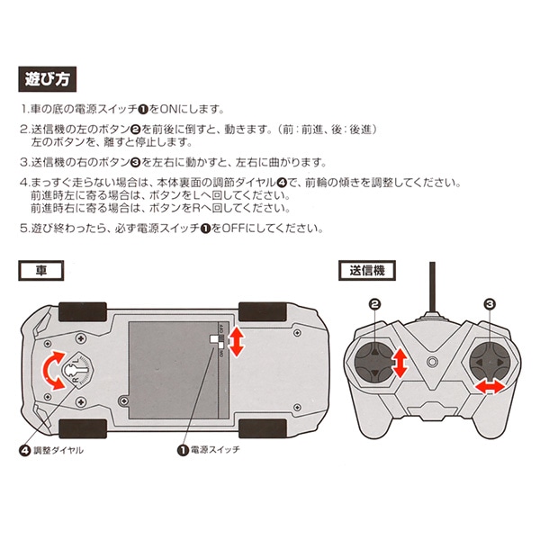 ポリスパトロールラジコンカー
