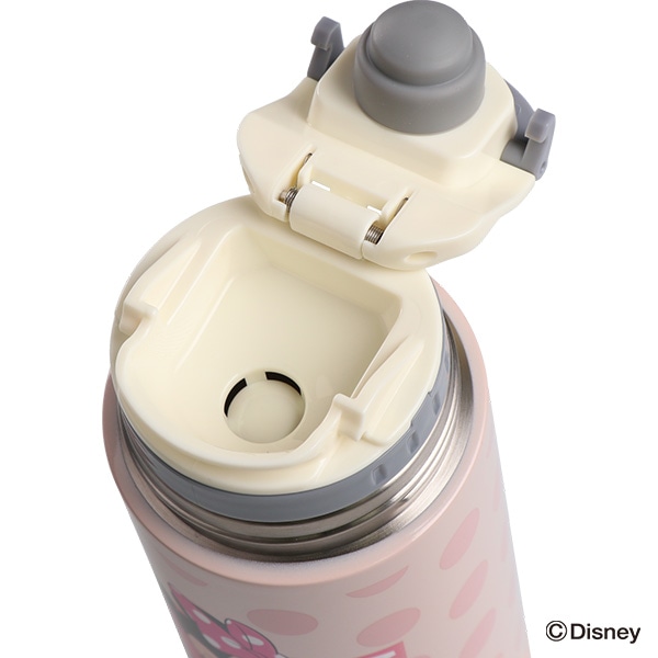 2WAYステンレスボトル ポーチ付き 600ml（ミニーマウス）