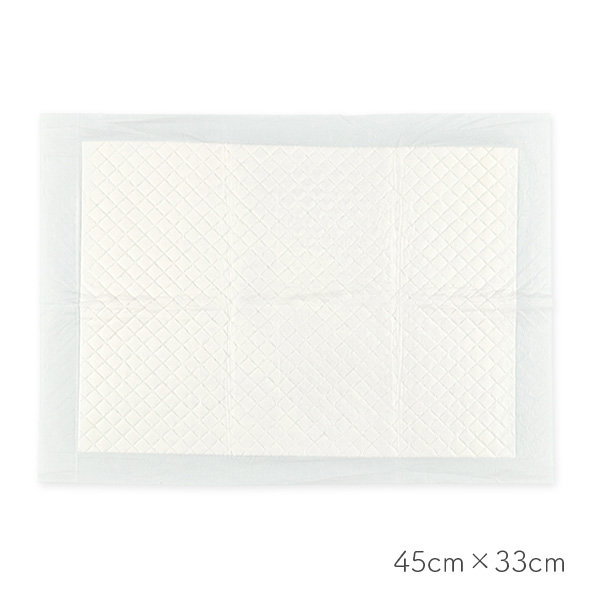 使い捨て防水・吸水シーツ（12枚入）45×33cm