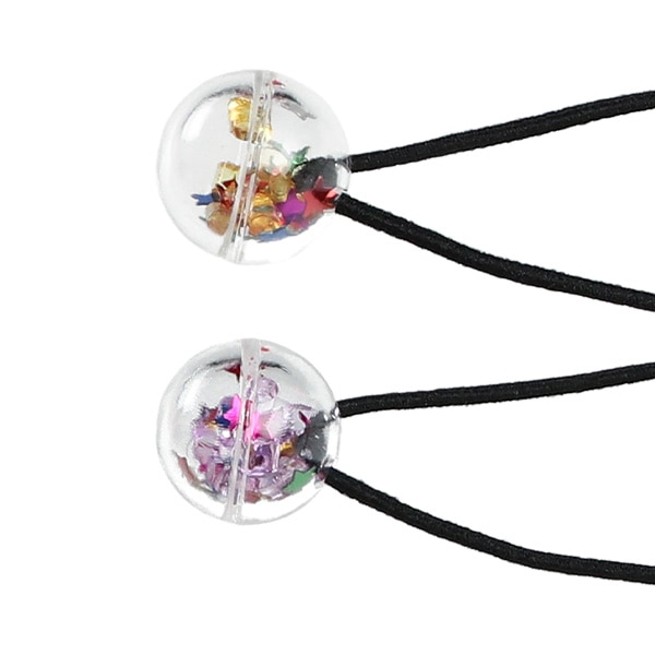 シャカシャカヘアゴム（おばけ・かぼちゃ）