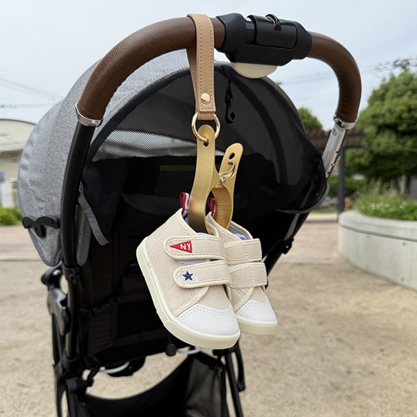 Rebalo）シューズクリップ（ゴールドキャメル）