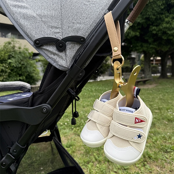 Rebalo）シューズクリップ（ゴールドキャメル）