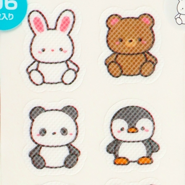 虫よけシール 96枚（アニマル）