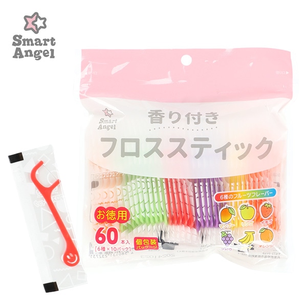 香り付きフロススティック 60本入り