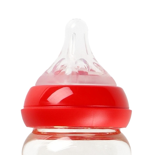 広口哺乳びん プラスチック製 240ml（ベイマックス）