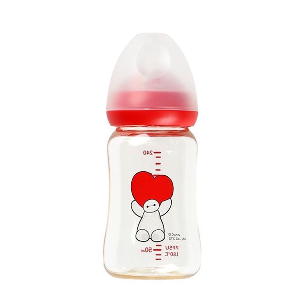 広口哺乳びん プラスチック製 240ml（ベイマックス） | 【公式】西松屋