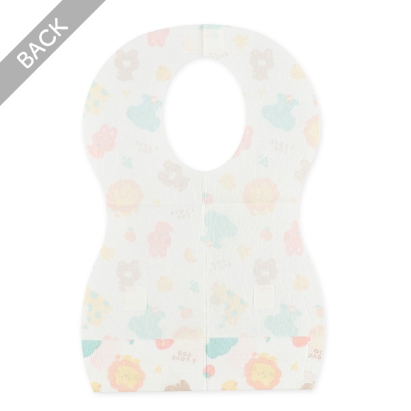 お手軽エプロン どうぶつ柄 10枚入り（3層タイプ）