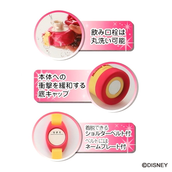 ダイレクトステンレスボトル 470ml（ミニーマウス）