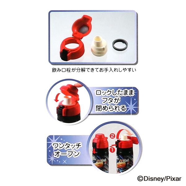 ダイレクトステンレスボトル 600ml（カーズ）