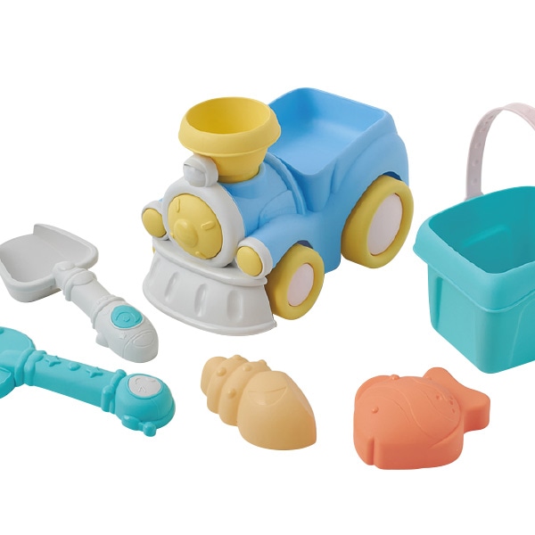 たのしいすなあそび きかんしゃセット