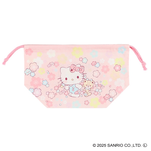 ランチ巾着 さくら（ハローキティ）