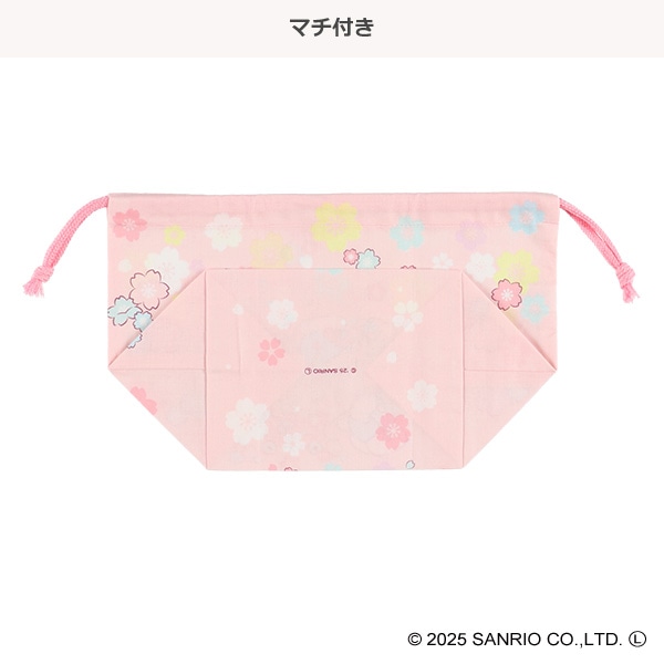 ランチ巾着 さくら（ハローキティ）