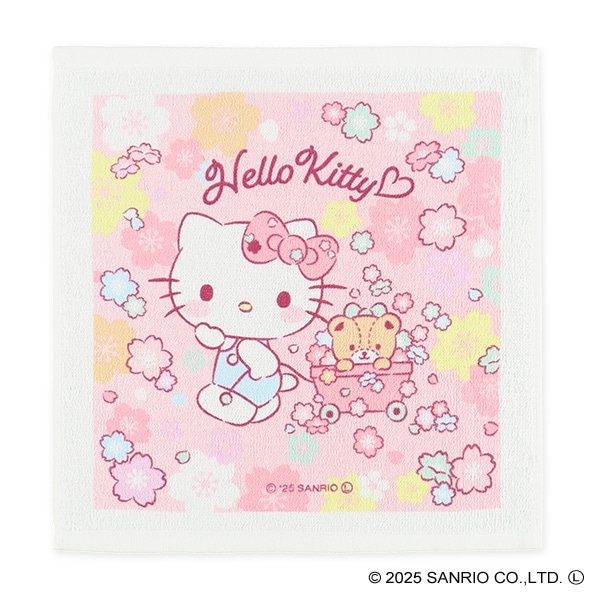 抗菌おしぼりセット さくら（ハローキティ）